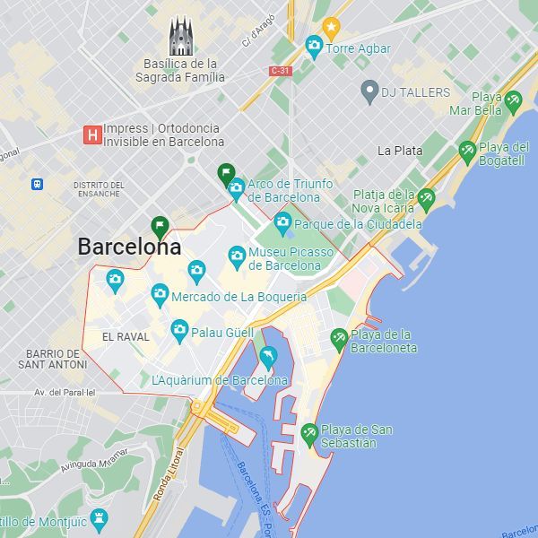 Pintores en el Barrio de Ciutat Vella de Barcelona