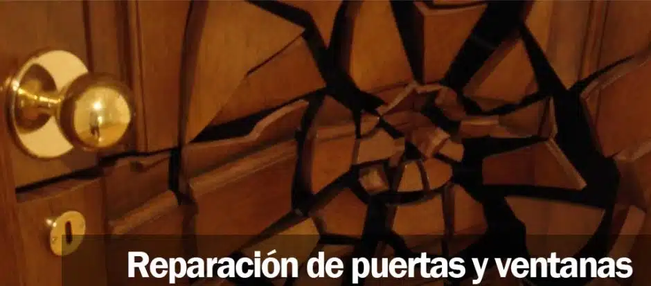 Reparacion de puertas y Ventanas en Carpintería Barcelona