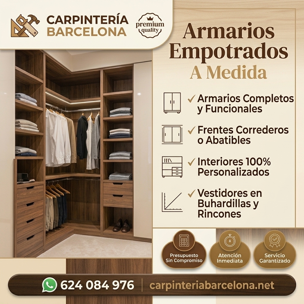 Armarios empotrados a medida