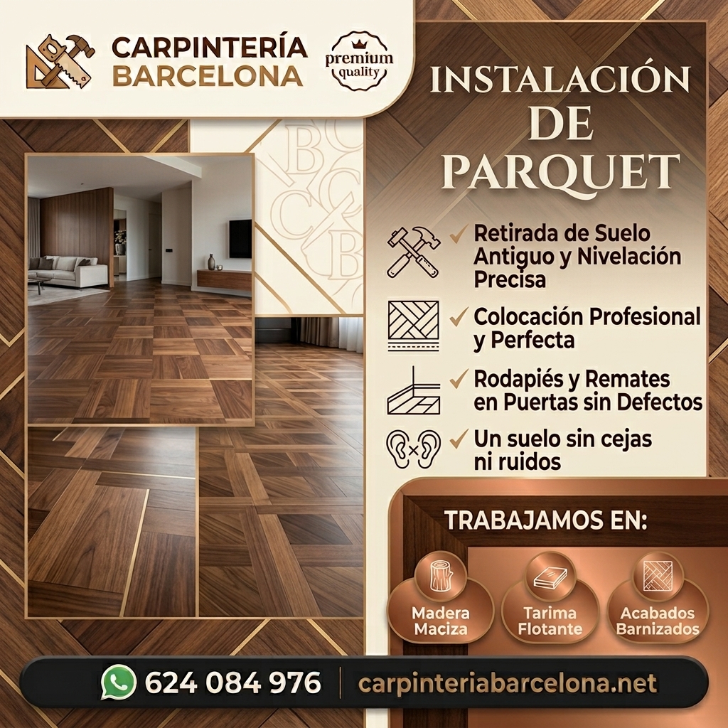 Instalación de parquet